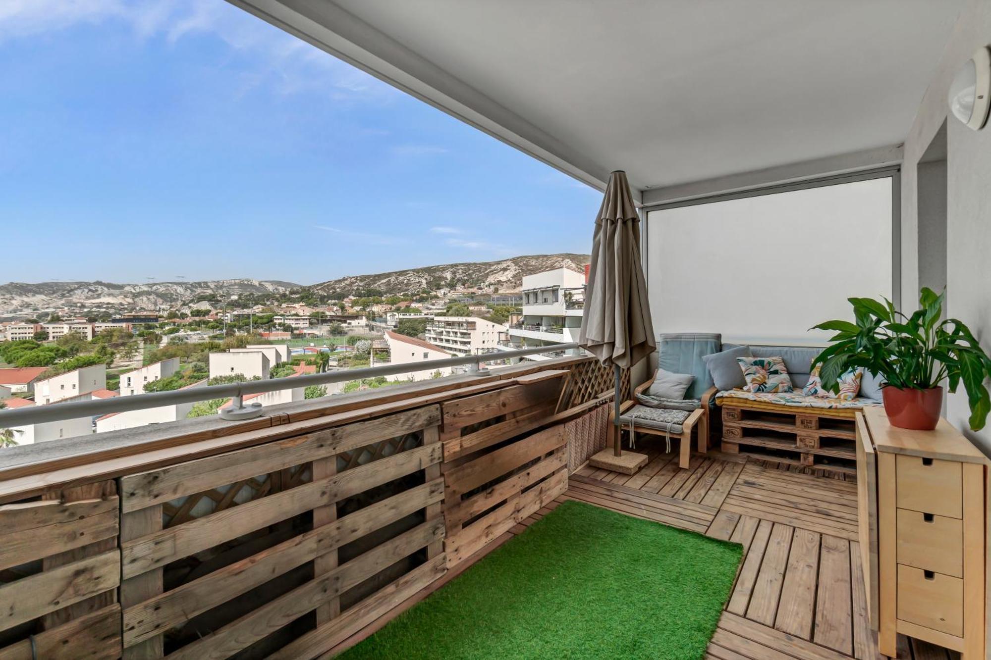 Room In Appartment With Seaview Marseilles Buitenkant foto